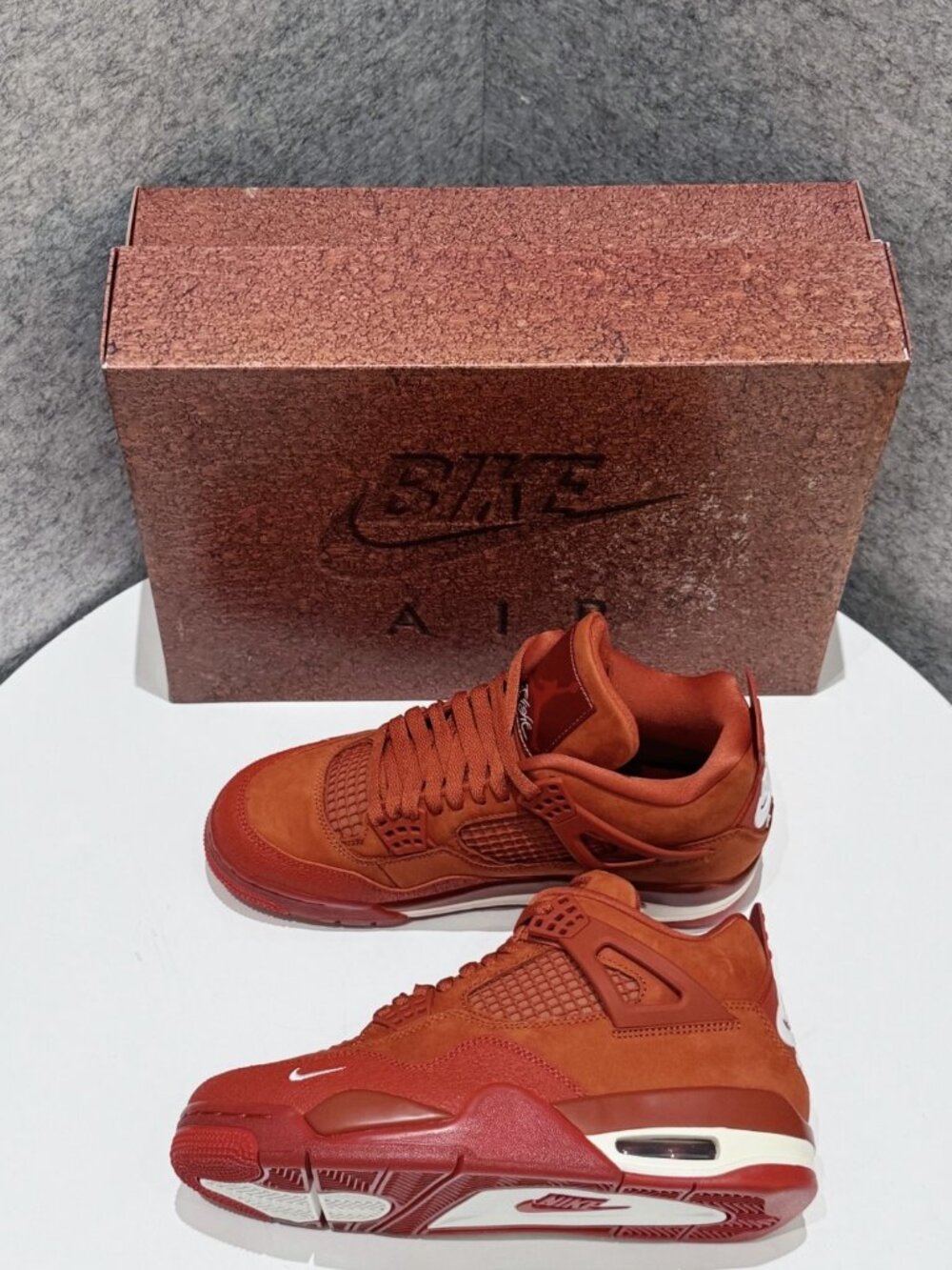BRAND NEW Nigel Sylvester x Air Jordan 4 Retro OG SP "Brick by Brick" HF4340-800